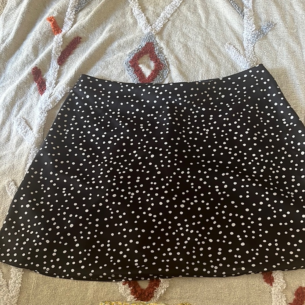 Cotton On polka dot mini skirt